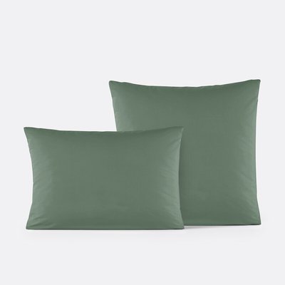 Scenario Plain 100% Cotton Percale 200 Thread Count Pillowcase LA REDOUTE INTERIEURS