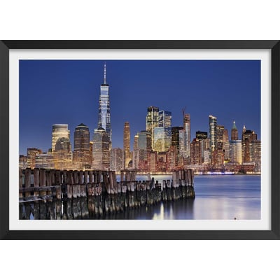 Affiche Manhattan skyline HEXOA