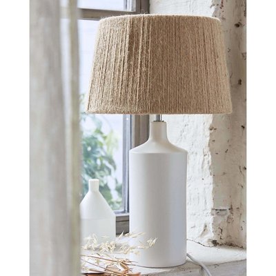 Lampe à poser céramique et chanvre, Yoru LA REDOUTE INTERIEURS