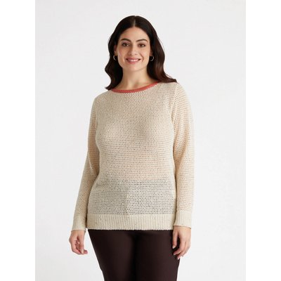 Pull en FIL à micro-paillettes ajouré FIORELLA RUBINO