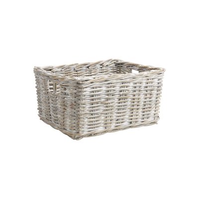 Corbeille de rangement en poelet patiné Longueur 48cm AUBRY GASPARD