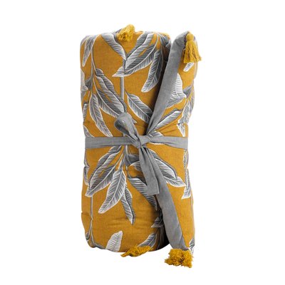 Coussin de sol ou Matelas de sol pompons Isibelle DOUCEUR D'INTÉRIEUR