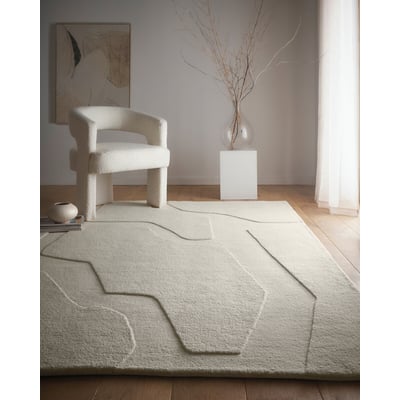 Sculptured Formation Wool Rug ORIGIN