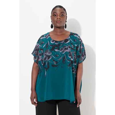 Blouse oversize, effet de superposition ULLA POPKEN