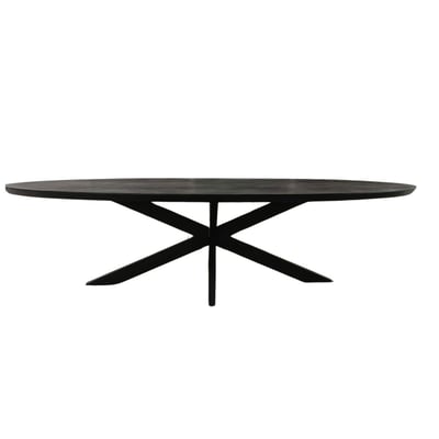 Table ovale en bois 160 cm UDA PIER IMPORT