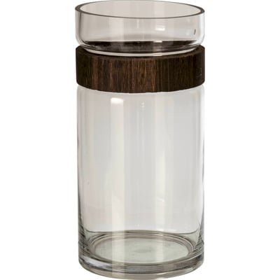 Vase cylindre en verre soufflé RECOLLECTION