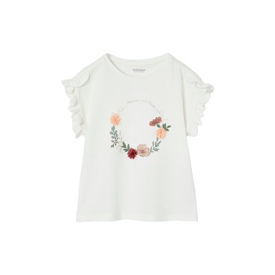 T-shirt cérémonie motif couronne de fleurs VERTBAUDET