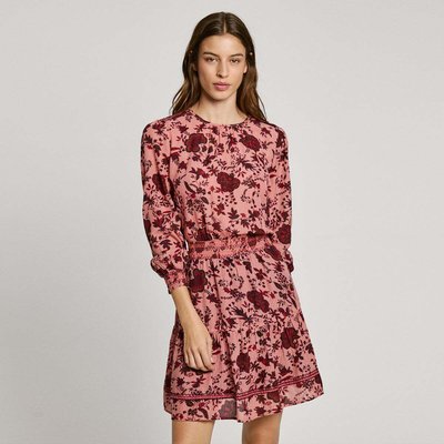 Robe Courte À Imprimé Floral PEPE JEANS