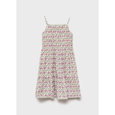 Robe midi imprimée MANGO KIDS