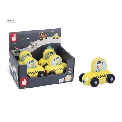 Cross Roads - Mini Vehicules en bois asst JURATOYS