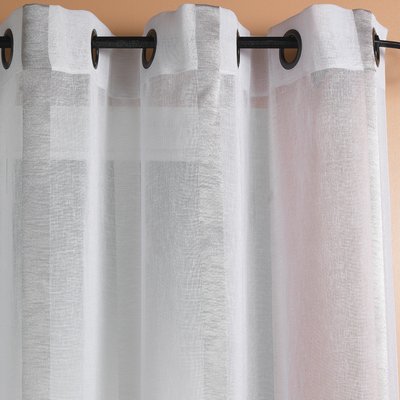 Voilage Etamine Rayures verticales HOME MAISON