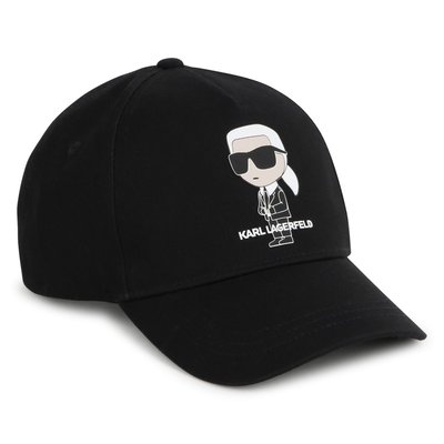 Casquette en sergé de coton KARL LAGERFELD KIDS