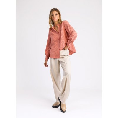 CHEMISE AMPLE A CARREAUX ALIOVA AN'GE