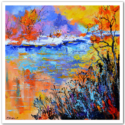 Affiche  reflets d'eaux HEXOA