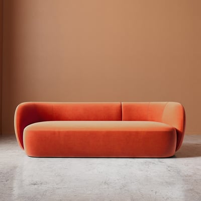 Alban Easy Velvet 2/3/4 Seater Sofa SWOON