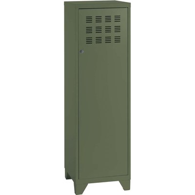 Armoire de rangement métal 1 porte Kaki PIERRE HENRY
