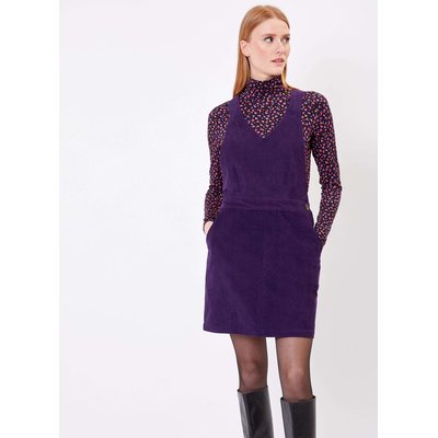 Robe salopette velours uni AZUR PRINCESSE NOMADE