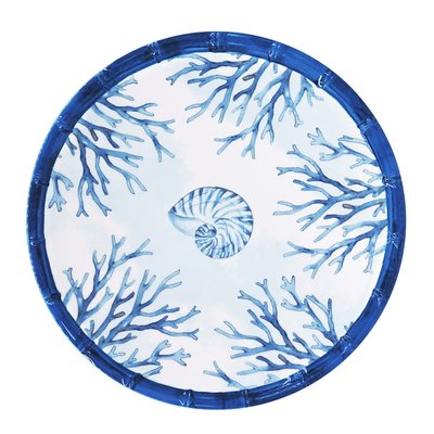 Petite assiette mélamine Piana 23 cm LES JARDINS DE LA COMTESSE