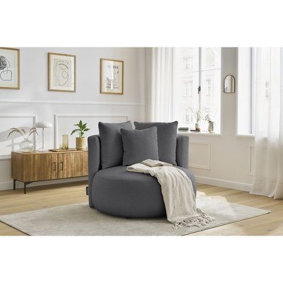 Fauteuil tissu bouclette, CESAR BOBOCHIC