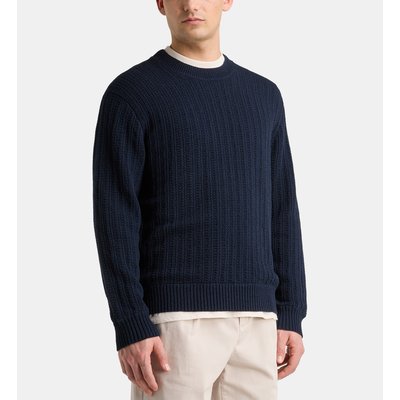Pull Droit Pop Coton Texturé GALERIES LAFAYETTE