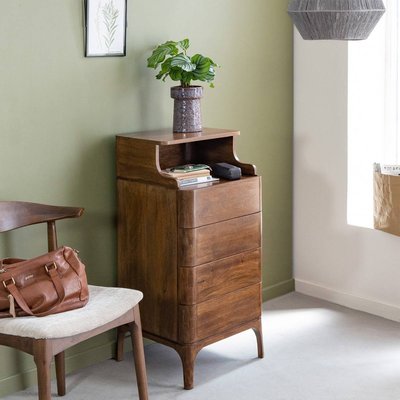 Chiffonnier en bois de manguier  REMICK MADE IN MEUBLES 
