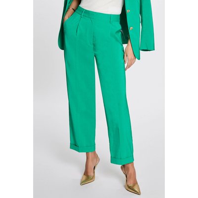Pantalon droit à pinces MORGAN