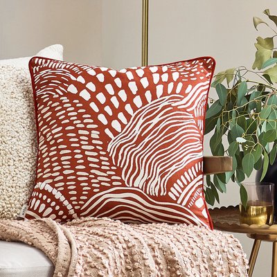 Nola Abstract Eyelet Cushion HÖEM