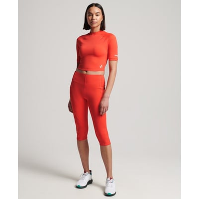 Haut court moulant 3/4 Run SUPERDRY