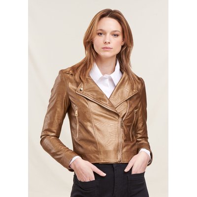 Veste femme dorée irisée shop