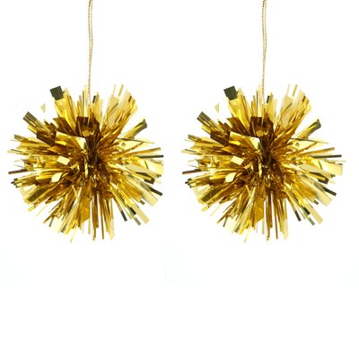 Set de 2 pompons de noel DOUCEUR D'INTÉRIEUR