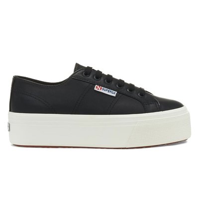 Baskets Compensées En Cuir 2790 , Napa SUPERGA