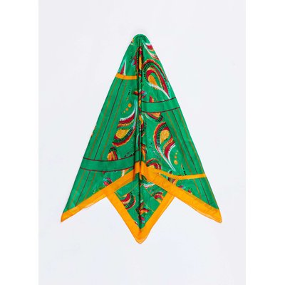 Foulard en soie imprimé CARRE LA FIANCÉE