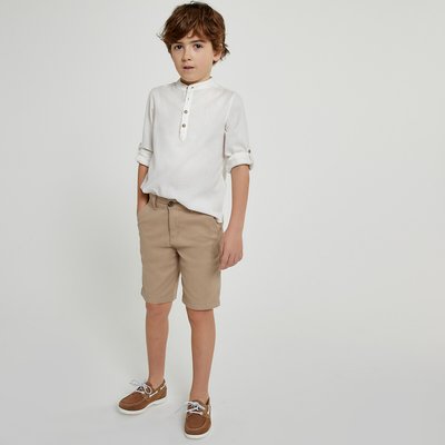 Cotton Bermuda Chino Shorts LA REDOUTE COLLECTIONS