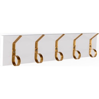 Porte-manteaux bois et métal élégant RECOLLECTION