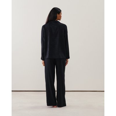 Chemise en satin à motifs LANAIZ UNDIZ