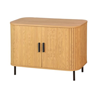 Commode en bois et métal à lamelles Kyoto AUBRY GASPARD