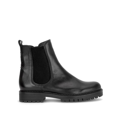 Bottines en cuir lisse à talon décroché GABOR