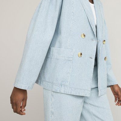 Блейзер в тонкую полоску LA REDOUTE COLLECTIONS