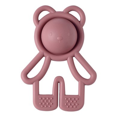 Anneau de dentition en silicone pop it framboise NATTOU