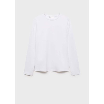 T-shirt coton manches longues MANGO
