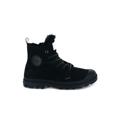 Baskets cuir fourrées Pampa Hi Zip PALLADIUM