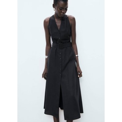 Robe Lyocell ceinture MANGO