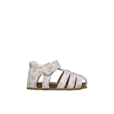 Sandales semi-fermée en cuir ALBY FALCOTTO