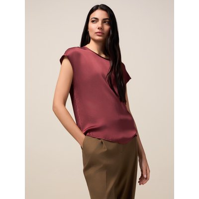 CHEMISIER réalisé en satin fluide 100% viscose OLTRE
