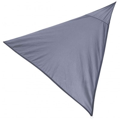 Toile ombrage triangulaire gris anthracite - 300x300x300cm SUNNYDAYS
