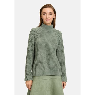 Pull-over en maille à col droit CARTOON