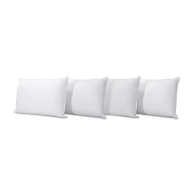 Lot de 4 oreillers Fibres creuses polyester GRAND PALACE BELLECOUR