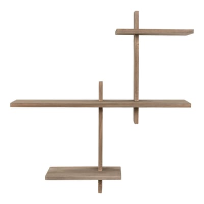 Etagère murale déstructurée en bois TALLINN PIER IMPORT