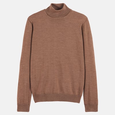 Pull col roulé mérinos, made in Europe LA REDOUTE COLLECTIONS