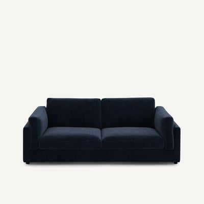Canapé convertible, en velours chenille, CÉSAR AM.PM